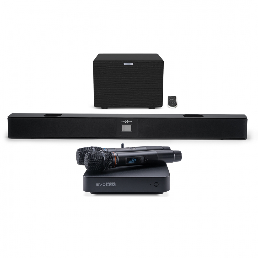 караоке-комплект EVOBOX Plus + EvoSound Bar (саундбар с караоке) в Плесецке