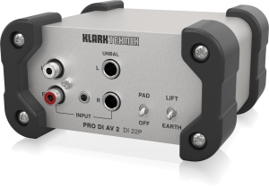 Klark Teknik DI 22P пассивный стерео директ-бокс в Плесецке