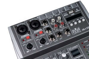 SVS Audiotechnik mixers AM-4 DSP Аналоговый микшерный пульт, 4-канала в Плесецке